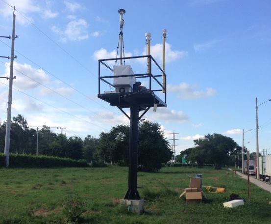 C.R.A inició instalación de Red de Monitoreo de la Calidad del Aire en el Atlántico.