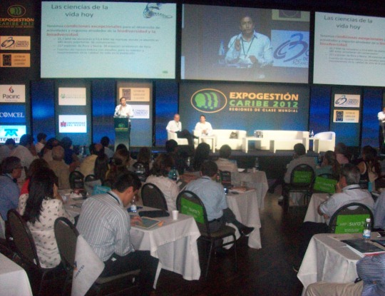 C.R.A, en Expogestión Caribe 2012.<br />
“EL ECOTURISMO DEBE SER UN RENGLÓN IMPORTANTE EN LA ECONOMÍA DE LA REGIÓN”, ALBERTO ESCOLAR