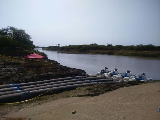 Embalse el Guajaro comienza a recibir agua del canal del Dique. CRA hará operación y mantenimiento