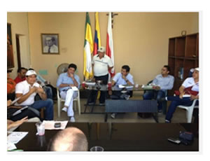 C.R.A. Y AGENCIA INTERNACIONAL DE COOPERACIÓN ALEMANA -GIZ VISITARON EMBALSE DEL GUÁJARO Y BOSQUE SECO TROPICAL 