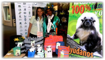 CRA APOYÓ LA PARTICIPACION DE LA FUNDACIÓN PROYECTO TITÍ EN LA FIMA